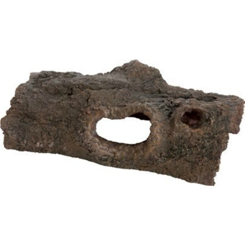 Lost City Log With Holes Large Catfish Cave Driftwood Half Log 28X14X10Cm F2024