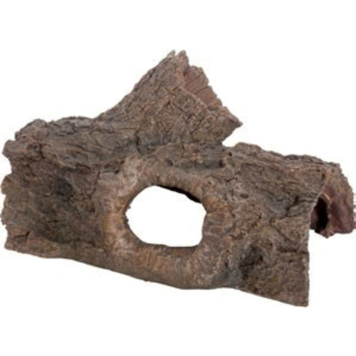Lost City Log With Holes Medium Catfish Cave Driftwood Half Log 20X13X10Cm F2025