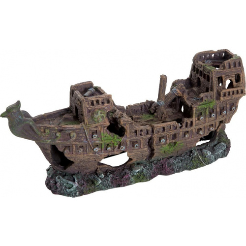 Lost City Shipwreck 25x8x11cm F2028