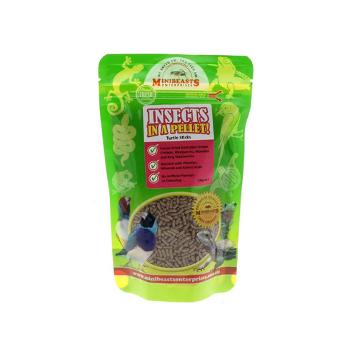 Minibeasts Insects In a Pellet Turtle Sticks 125g