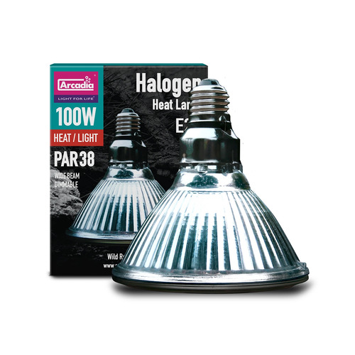 Arcadia Halogen Basking Heat Lamp E27 100w