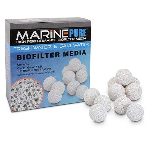 Cermedia Marinepure Spheres 1.5" 3.8L Bio Media Balls Marine Pure