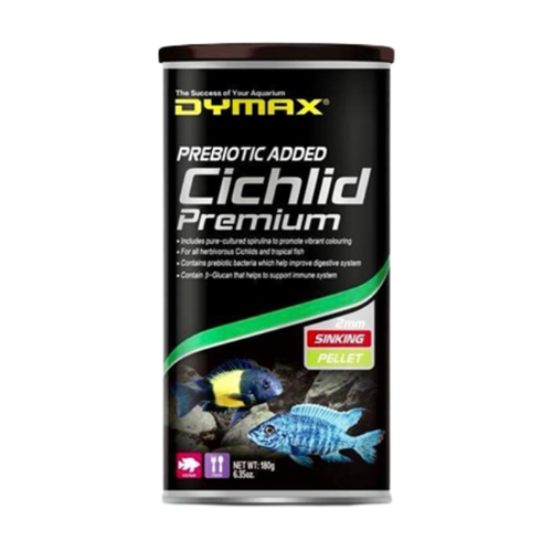 Dymax Cichlid Premium 180g Sinking Pellet