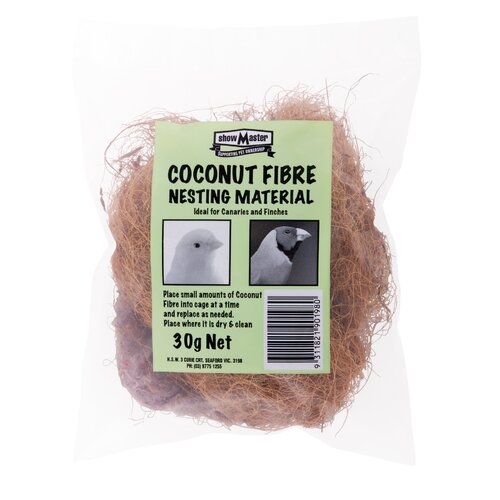 Showmaster Coconut Fibre Nesting Material 30g