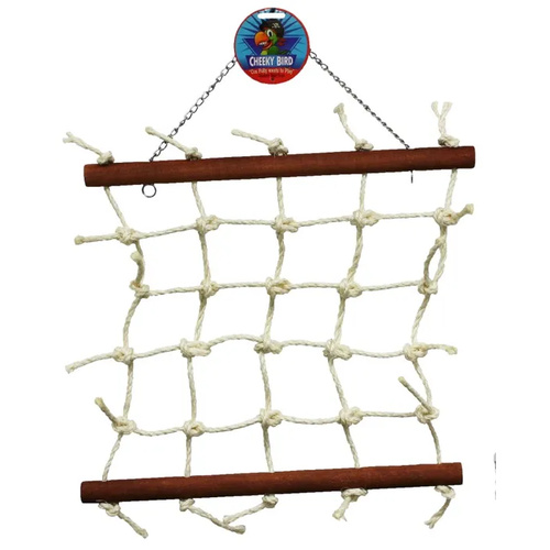 Cheeky Bird Natural Large Rope Lattice B0885