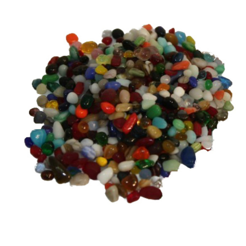 Anchor Red Multi Mix Glass Beads 500g