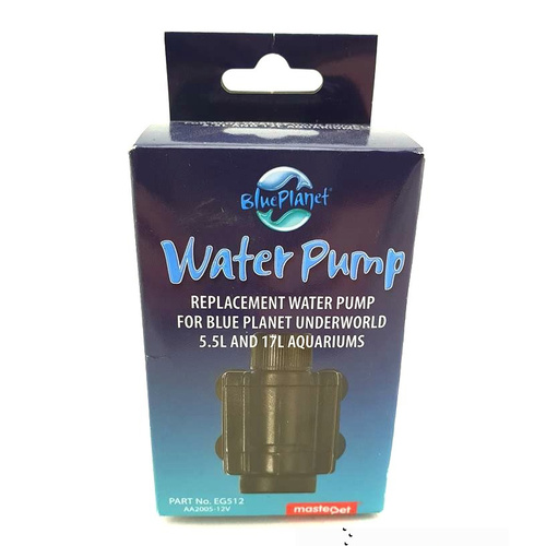 Blue Planet Water Pump Replacement Eg512 Underworld 5.5L & 17L 
