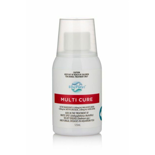 Blue Planet Multi Cure 125Ml White Spot - Velvet - Fungal Diseases - Ich Multicure
