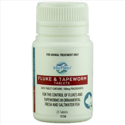 Blue Planet Fluke & Tapeworm Tablets X25 