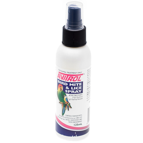 Fido's Avitrol Bird Mite & Lice Spray 125ml