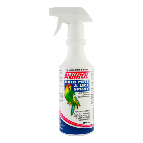 Fido's Avitrol Bird Mite & Lice Spray 500ml
