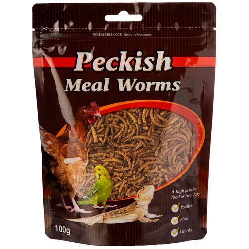 Peckish Dried Mealworms 100G Meal Worms