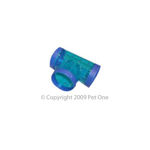 Pet One Critter Crib T Tube Assorted Colour 20148