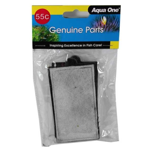 Aqua One Carbon Cartridge 280 2pk 25055C 55C Clear View