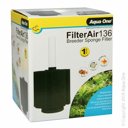Aqua One Filter Air 136 Sponge Filter 19886