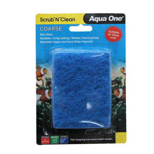 Aqua One Scrub Algae Pad Coarse 23201