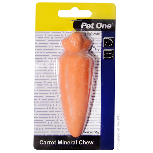 Pet One Mineral Chew Carrot 35g 20454