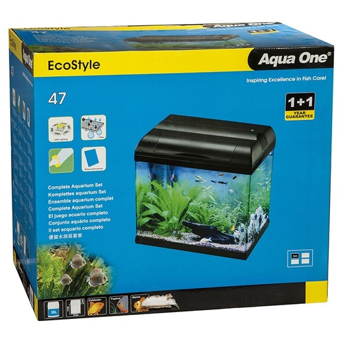 Aqua One Ecostyle 47 38L Rectangular Aquarium