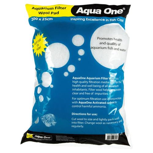 Aqua One Filter Wool 200X25Cm 10392