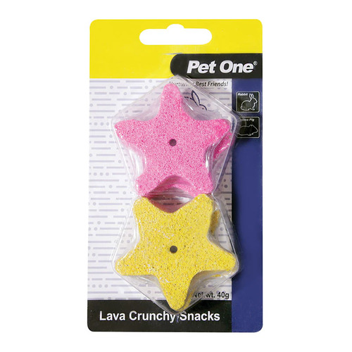 Pet One Lava Crunchy Snacks 4pk 40g 20455