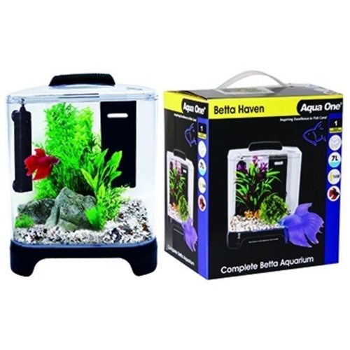 Aqua One Betta Haven 7L Acrylic, Led, Filter & Heater 56299