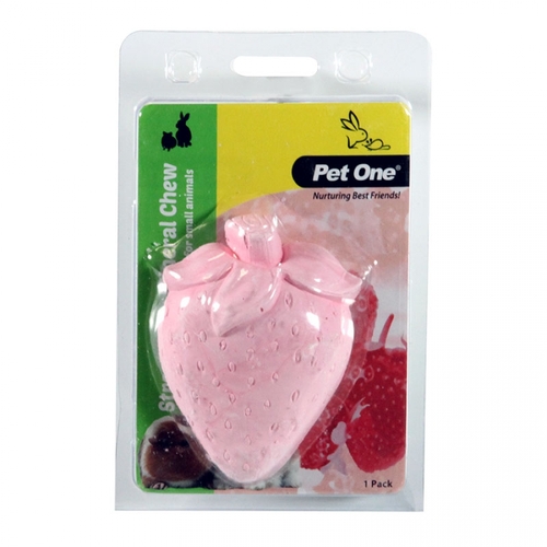 Pet One Small Animal Mineral Chew Strawberry 20467
