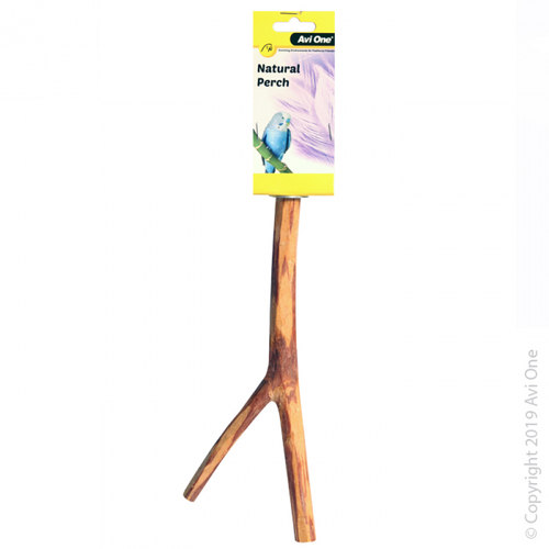 Avi One Perch Natural Wood 25cm 22899