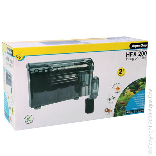 Aqua One HFX 200 Hang On Filter 600L/H 29018