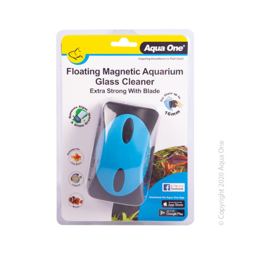 Aqua One Floating Magnet Cleaner ExStrong With Blade 10109