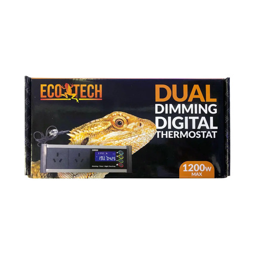 Ecotech Dual Dimming Digital Thermostat 1200w Max