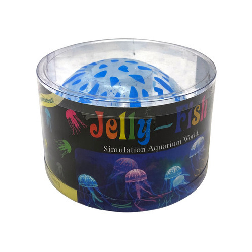 Jellyfish Large Blue Clear Boxed