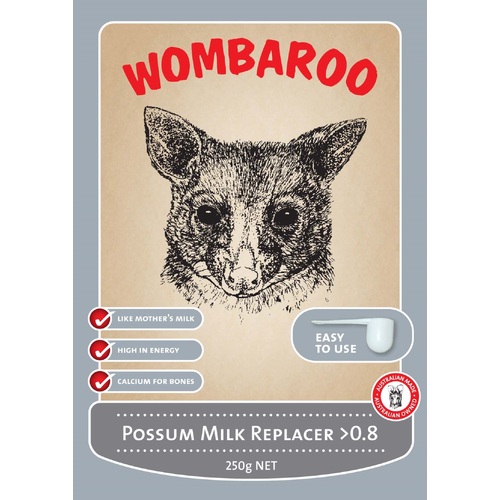 Wombaroo Possum Milk 250g