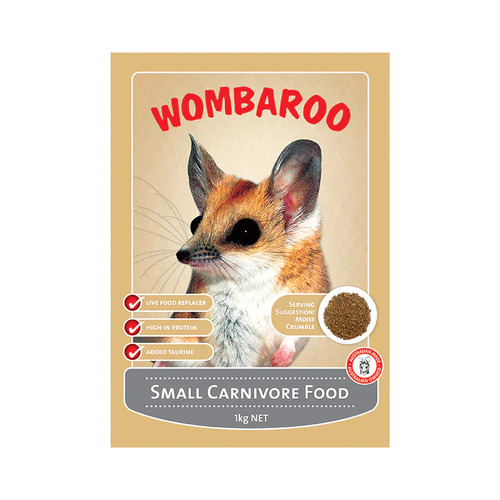 Wombaroo Small Carnivore Food 1kg