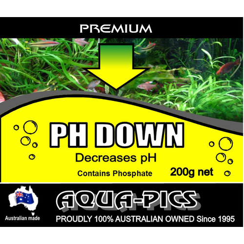 Aqua-Pics Ph Down 80G - Australian Made