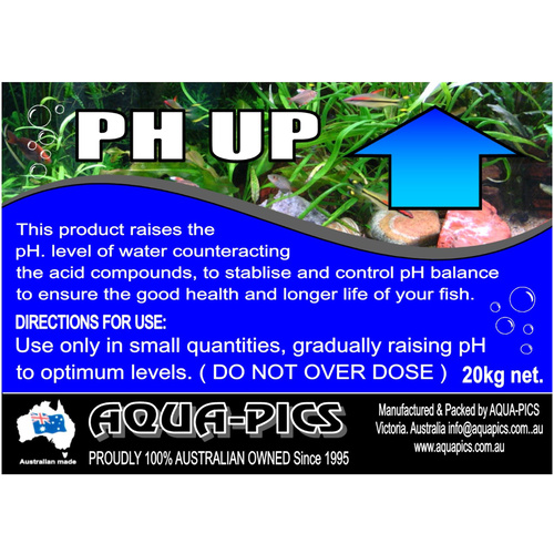 Aqua-Pics Ph Up 100G - Australian Made