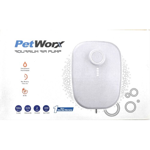 Petworx Single Outlet Rechargeable USB Air Pump  Portable AE16