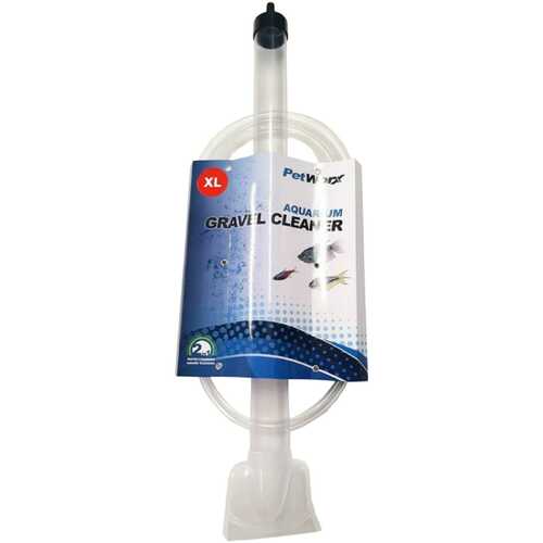 Petworx Xl Gravel Cleaner 20" Vac Vacuum Siphon