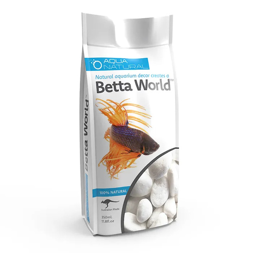 Aqua Natural Betta World Snow White 350ml