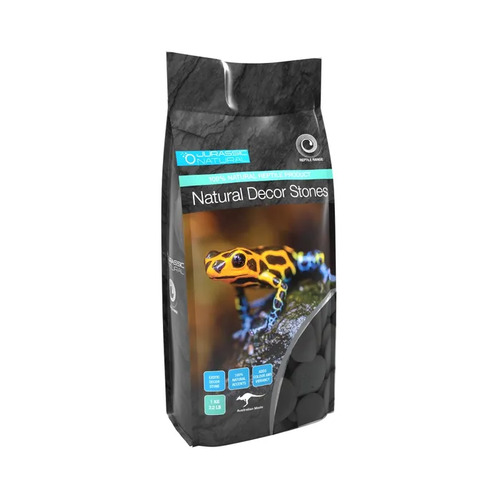 Jurassic Natural Black Stones 1kg