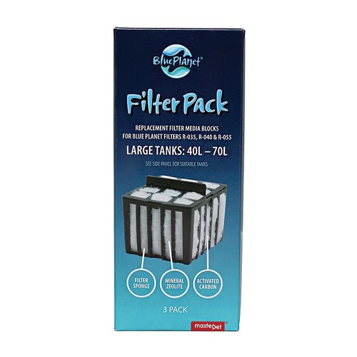Blue Planet Filter Pack Eg745 Classic 40 50 70 Hexy Mega