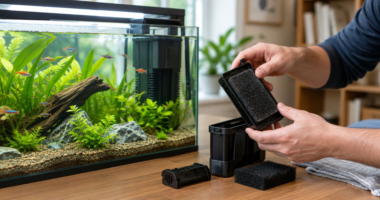 How long does an aquarium filter last before it needs replacing?