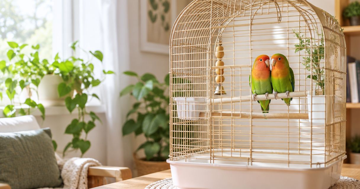 Best bird cages for lovebirds in 2026