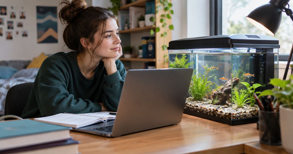 Fish tanks for university students: complete 2026 guide