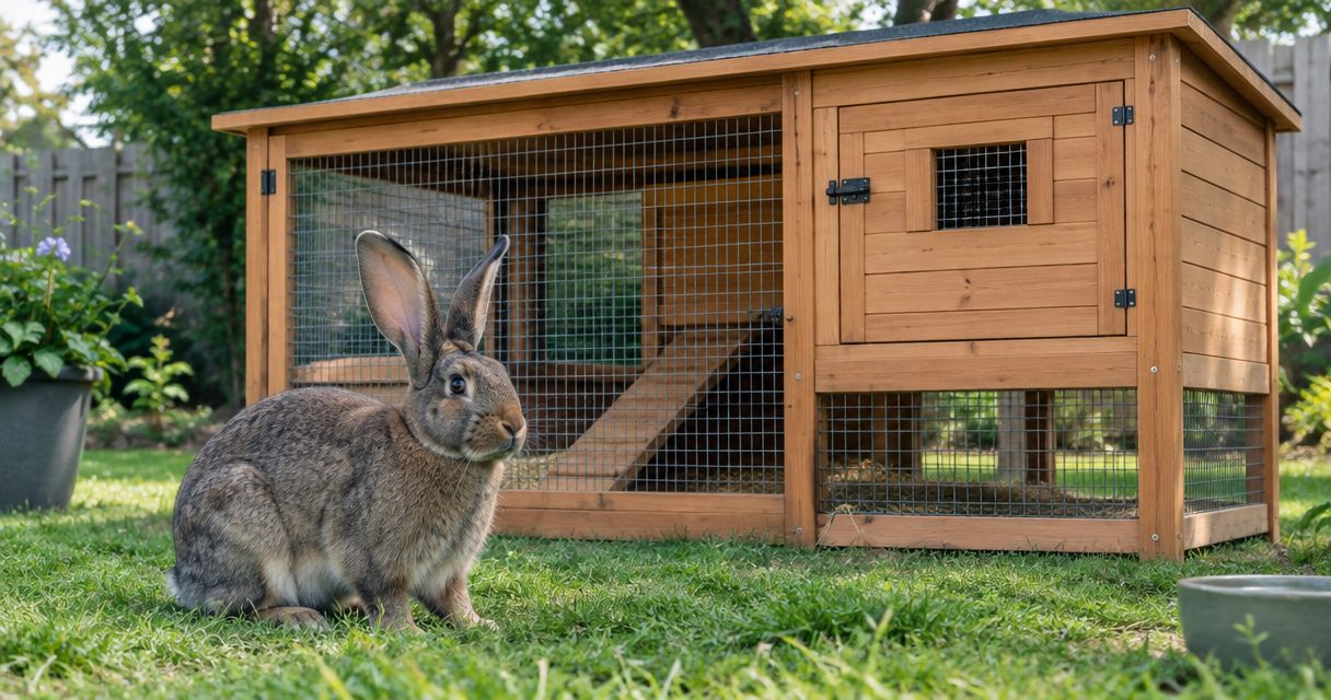 Best rabbit hutches for flemish giant rabbits in 2026